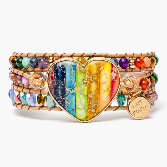 Cape Diablo - Women's Chakra Love Wrap Bracelet