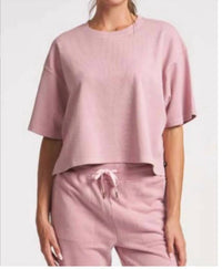 Thrive Societe - Women's Boxy Washed Rib Tee