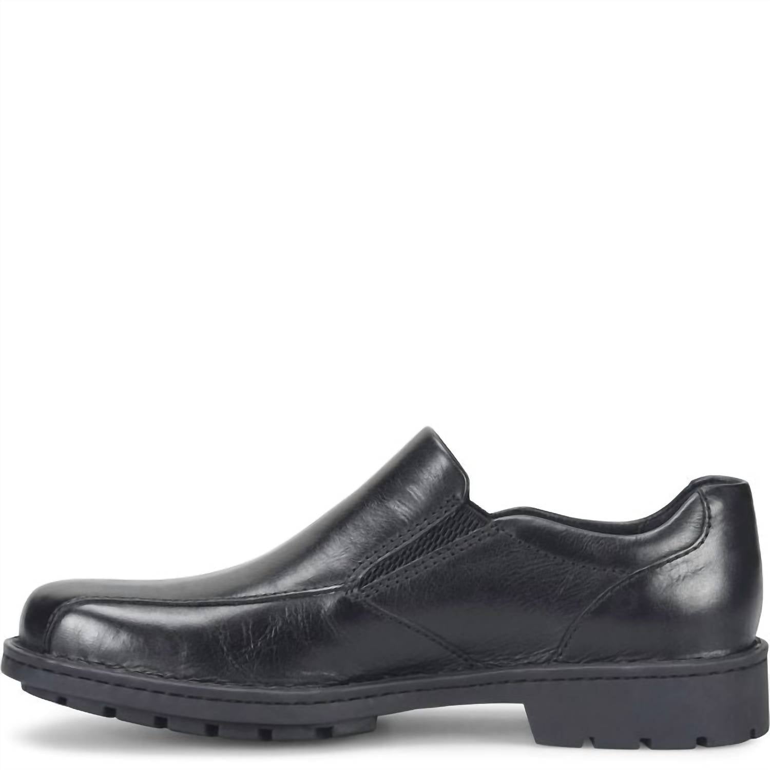 Born Men's Laken Slip On in black - men's loafer - view 8
