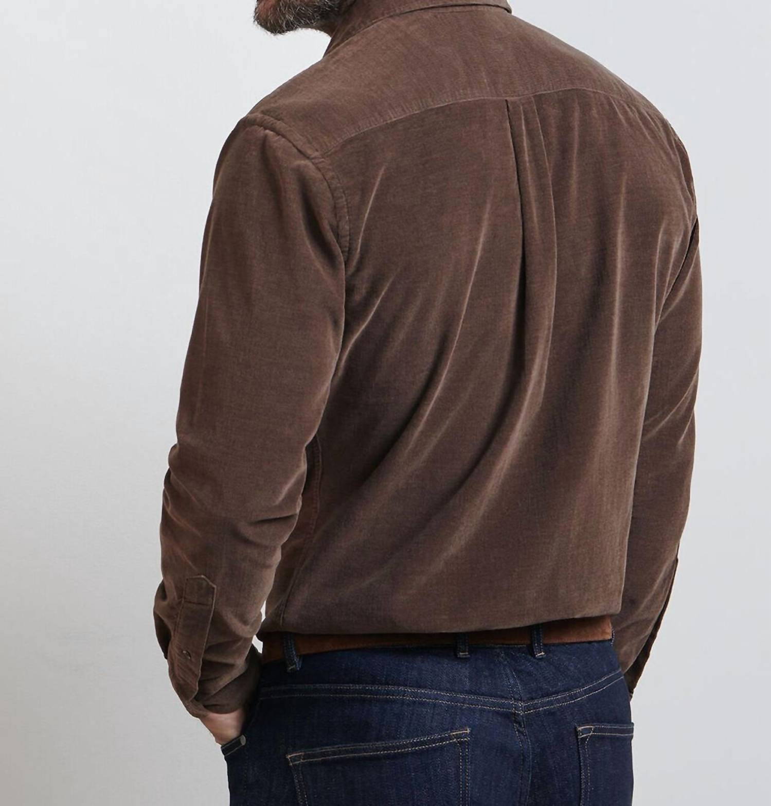Peter Millar - Aspen Cotton Cashmere Corduroy Sport Shirt