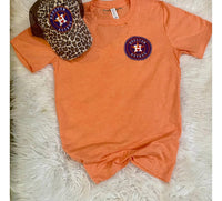 Sweet Texas Treasures - Women's Astros Game Day Bella Canvas Top