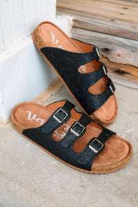 Very G - Women's Enjoy The Moment Faux Leather Sandals