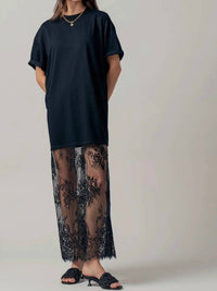 Sunday - Jessie Lace T-shirt Dress