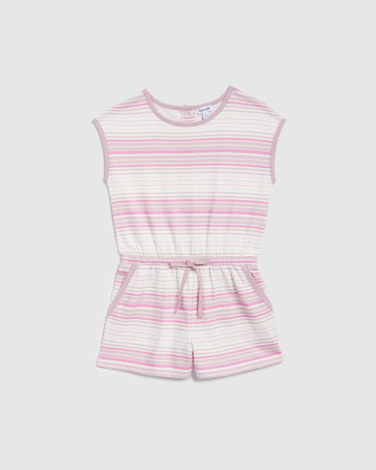 Splendid - Girls Painterly Stripe Romper