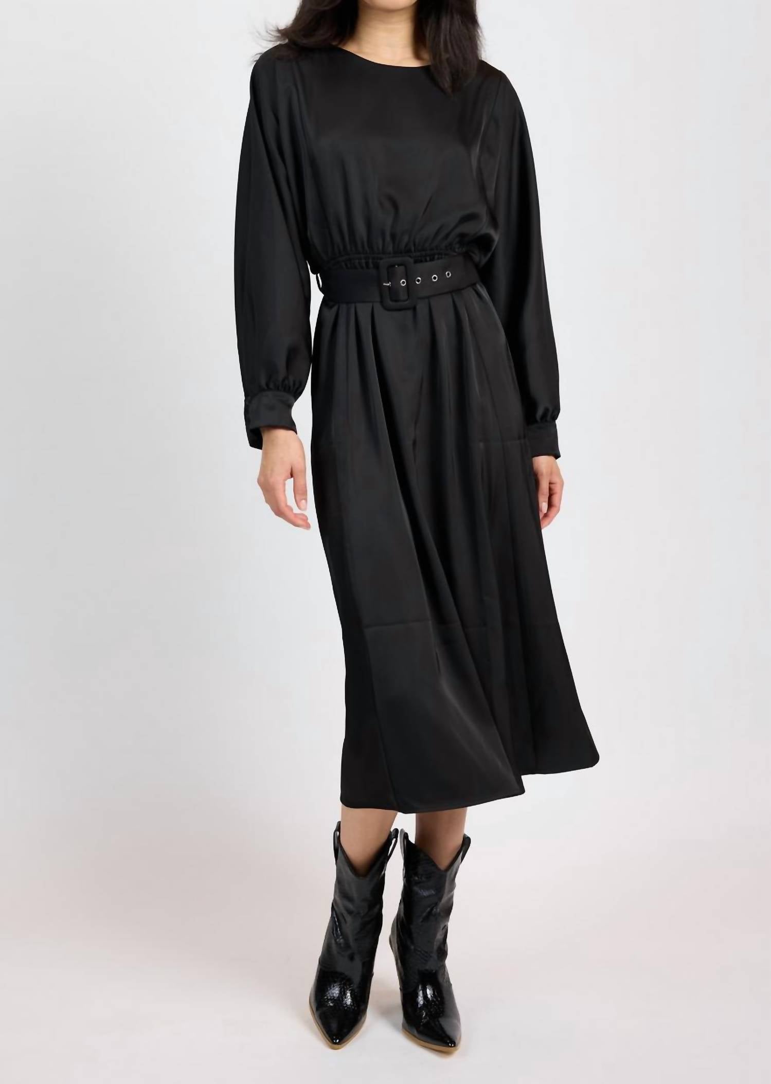 Sadie & Sage - Mood Boost Dolman Sleeve Midi Dress