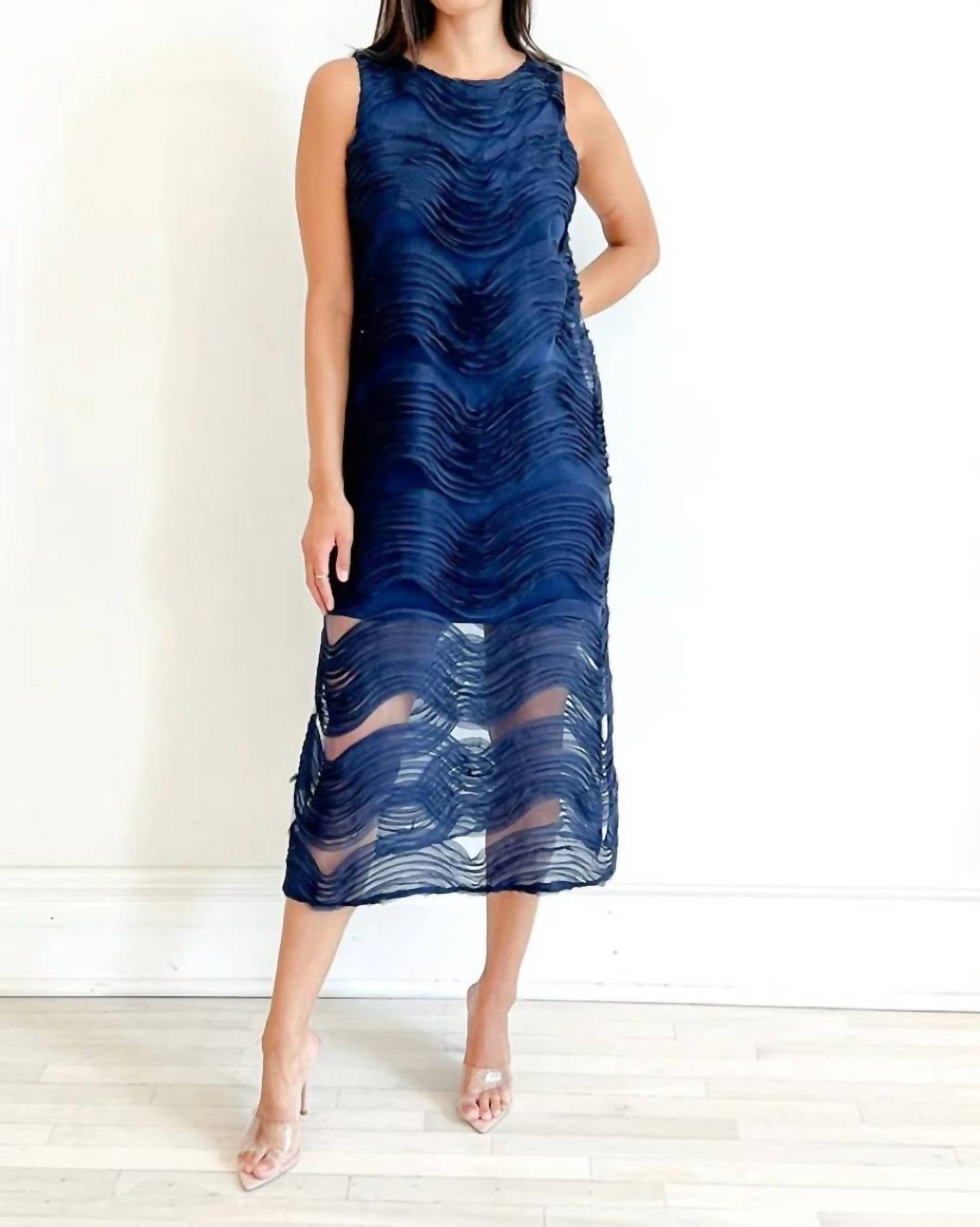 Trina Turk - Belisama Organza Sleeveless Dress