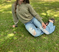 Sneak Peek - Lets Go Out Kick Flare Denim Jeans