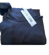 Michael Stars Jolene Supima Turtleneck Top in black - women's sweater - detail view