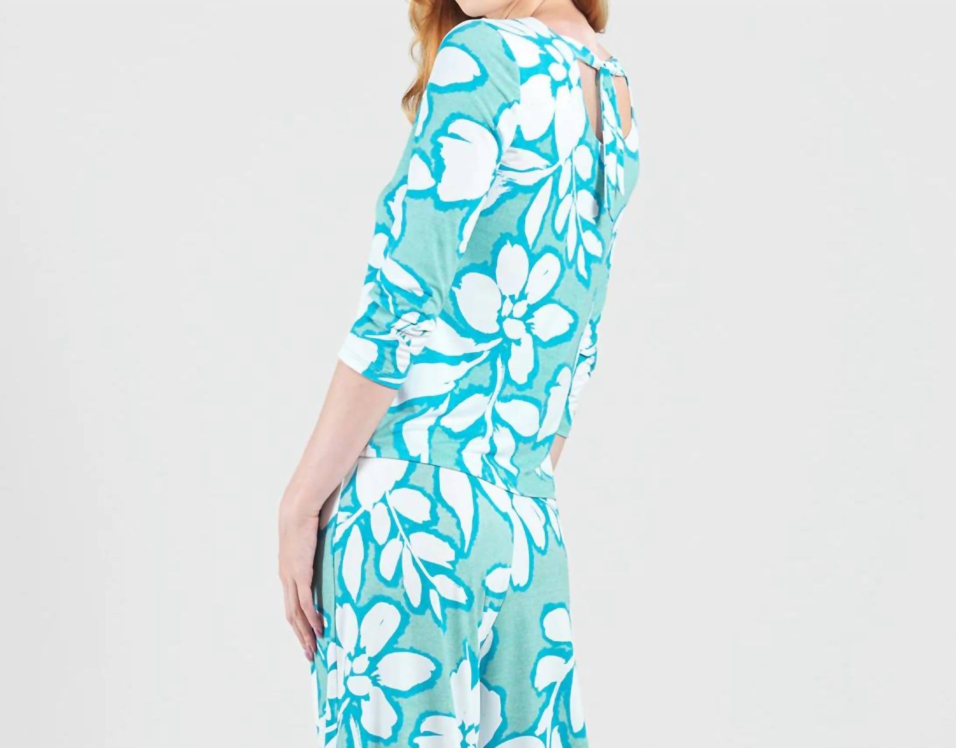 Clara S - Reversible Tie Top