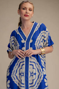 Glam - Mandala Caftan Maxi Dress