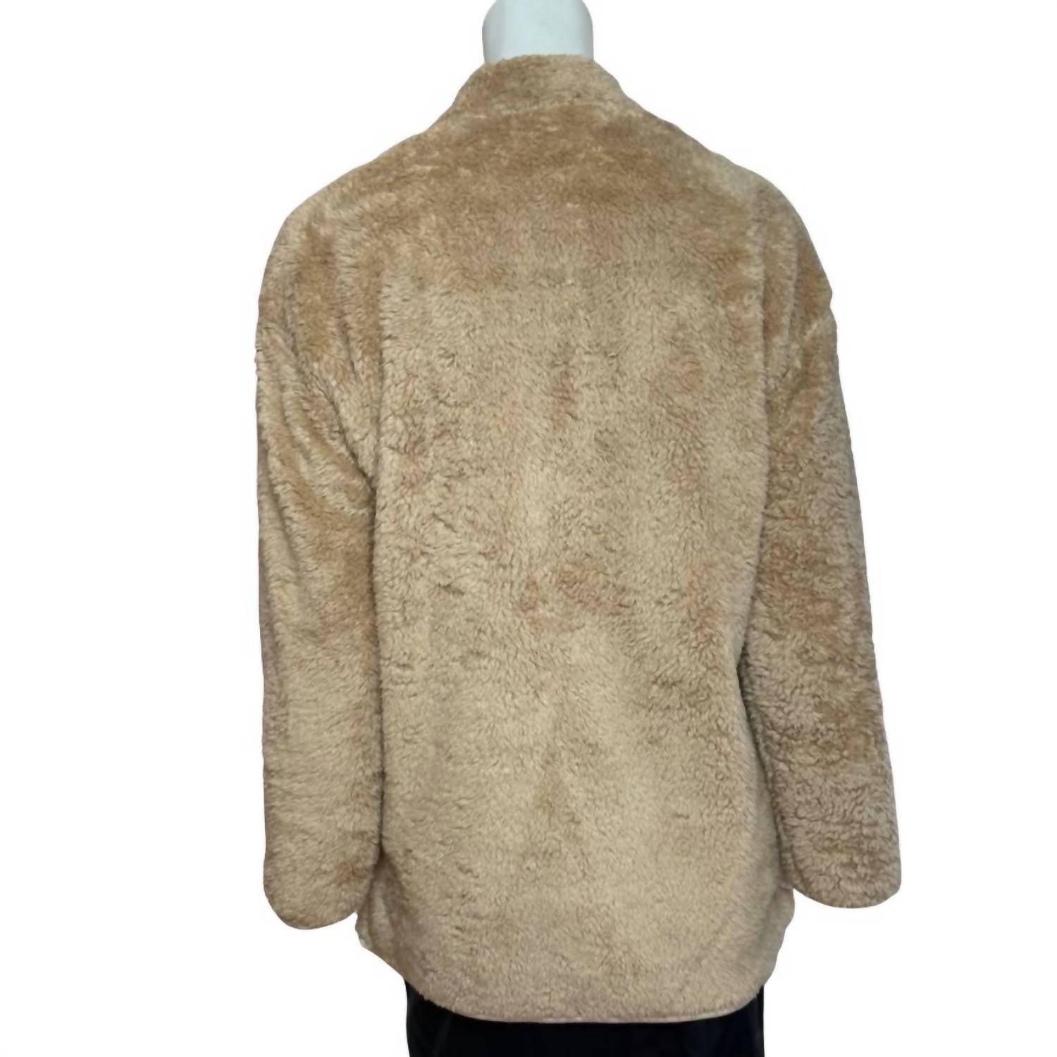 Workshop By Republic - Women's Faux Fur Teddy Sherpa Jacket