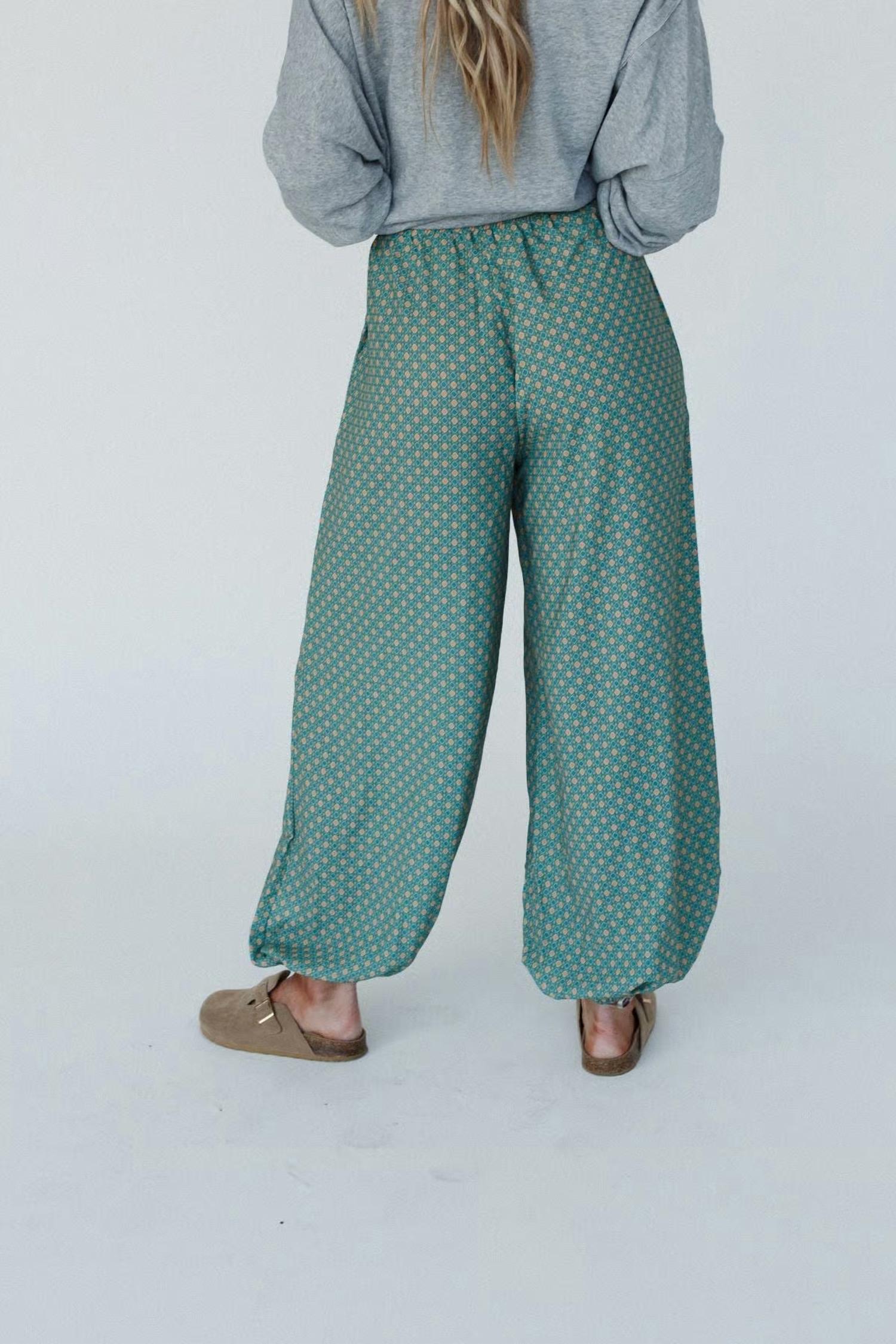 Three Bird Nest - Mystic Mirage Printed Joggers