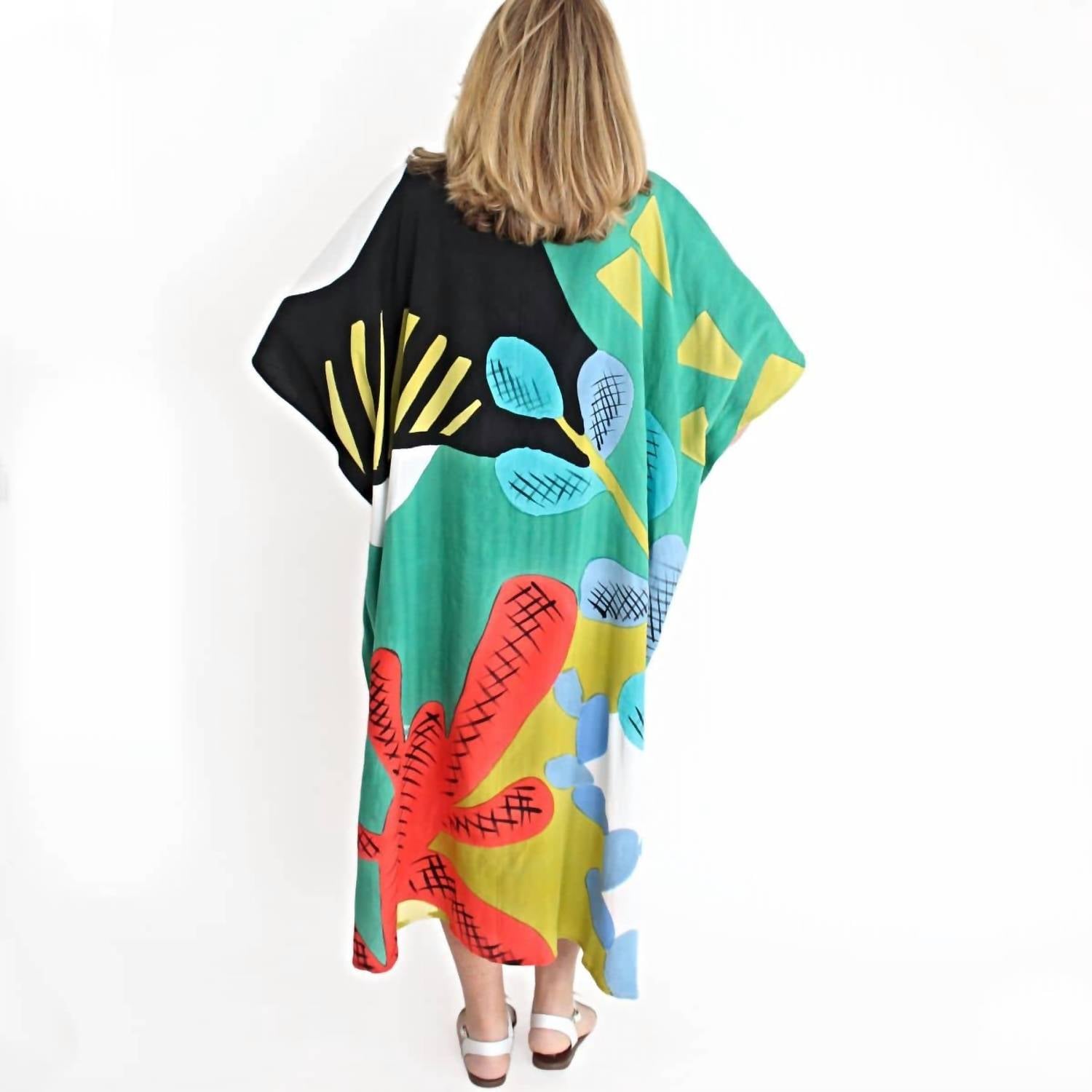 Sylca Designs - Bali Forest Kaftan Dress