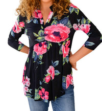 Shopin In La - Doing My Best Floral Top