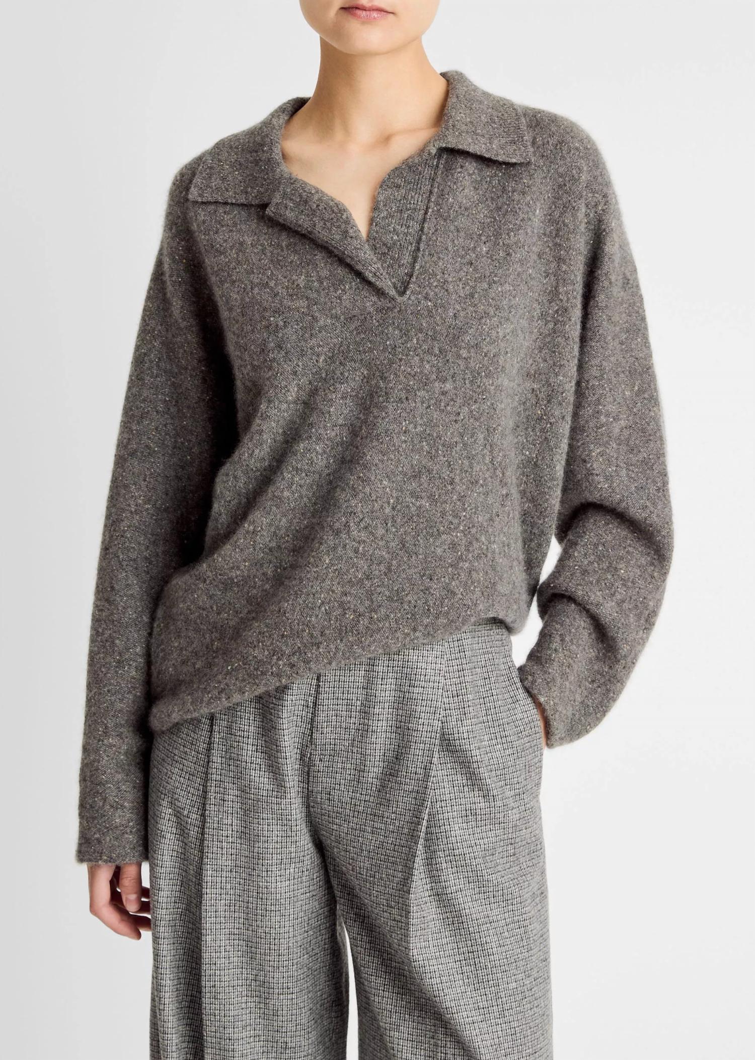 Vince - Dolman Polo Sweater