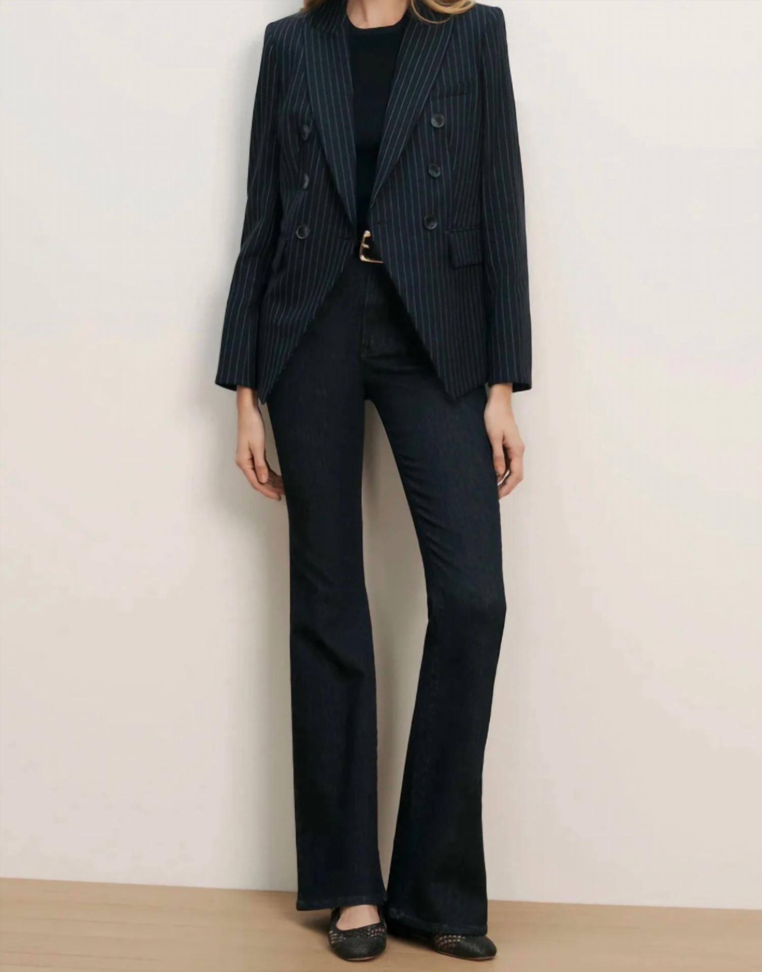 Veronica Beard - Miller Dickey Pinstripe Blazer