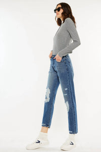 Kancan - Kerrigan Ultra High Rise Mom Jeans