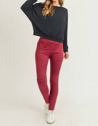 Ltx Sportswear - Going For A Ride Suede Leggings