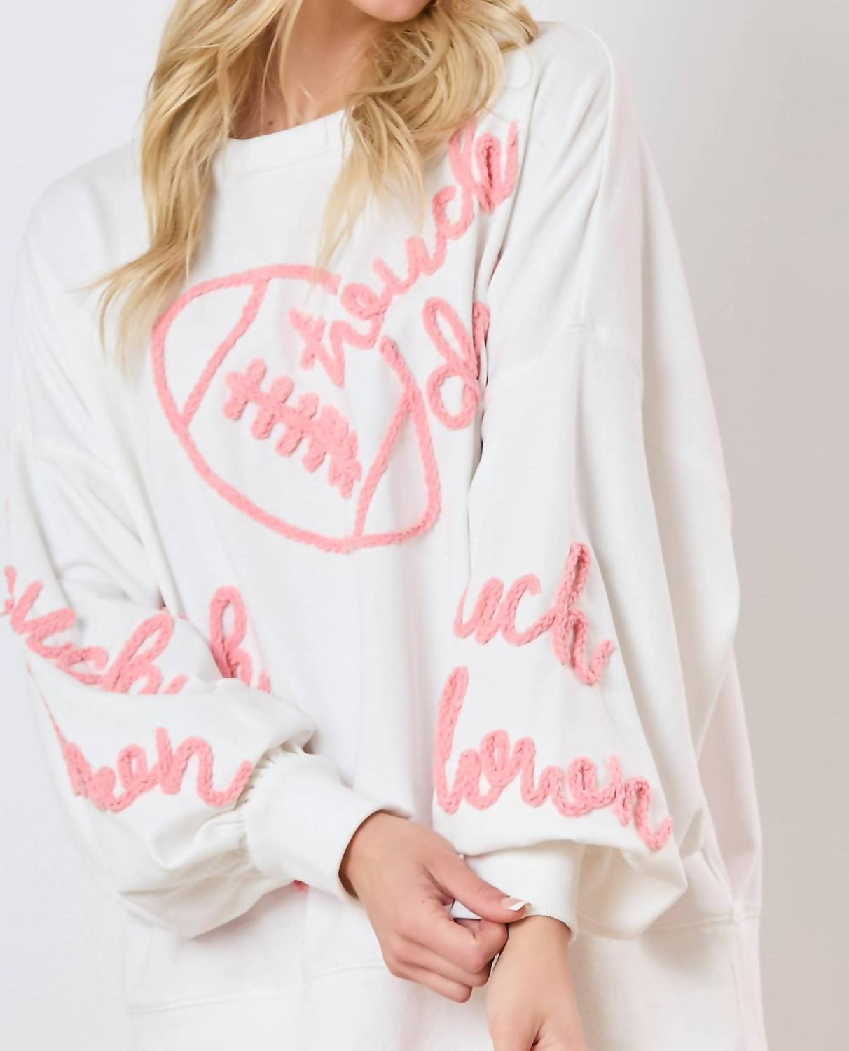 Peach Love - Touchdown Sweatshirt