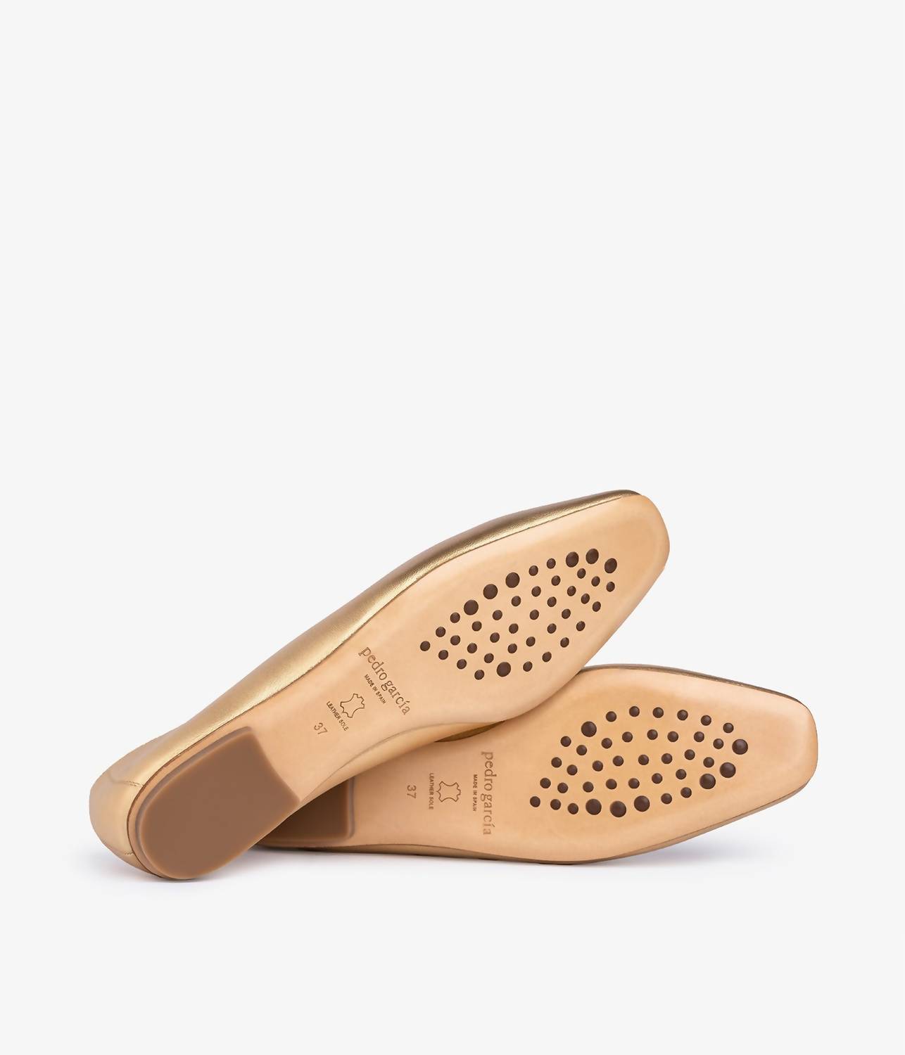 Pedro Garcia - Women's Tila Metallic Leather Ballerina Flats