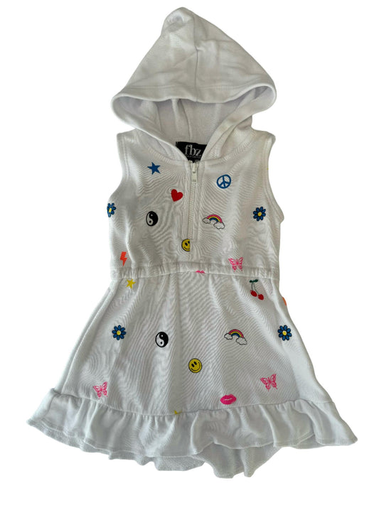 Flowers By Zoe - Girl's Zip Up Dress