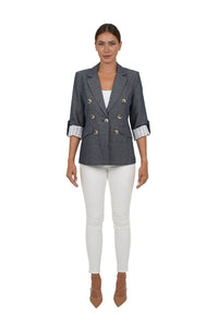 Love Token - Robin Linen Blend Blazer
