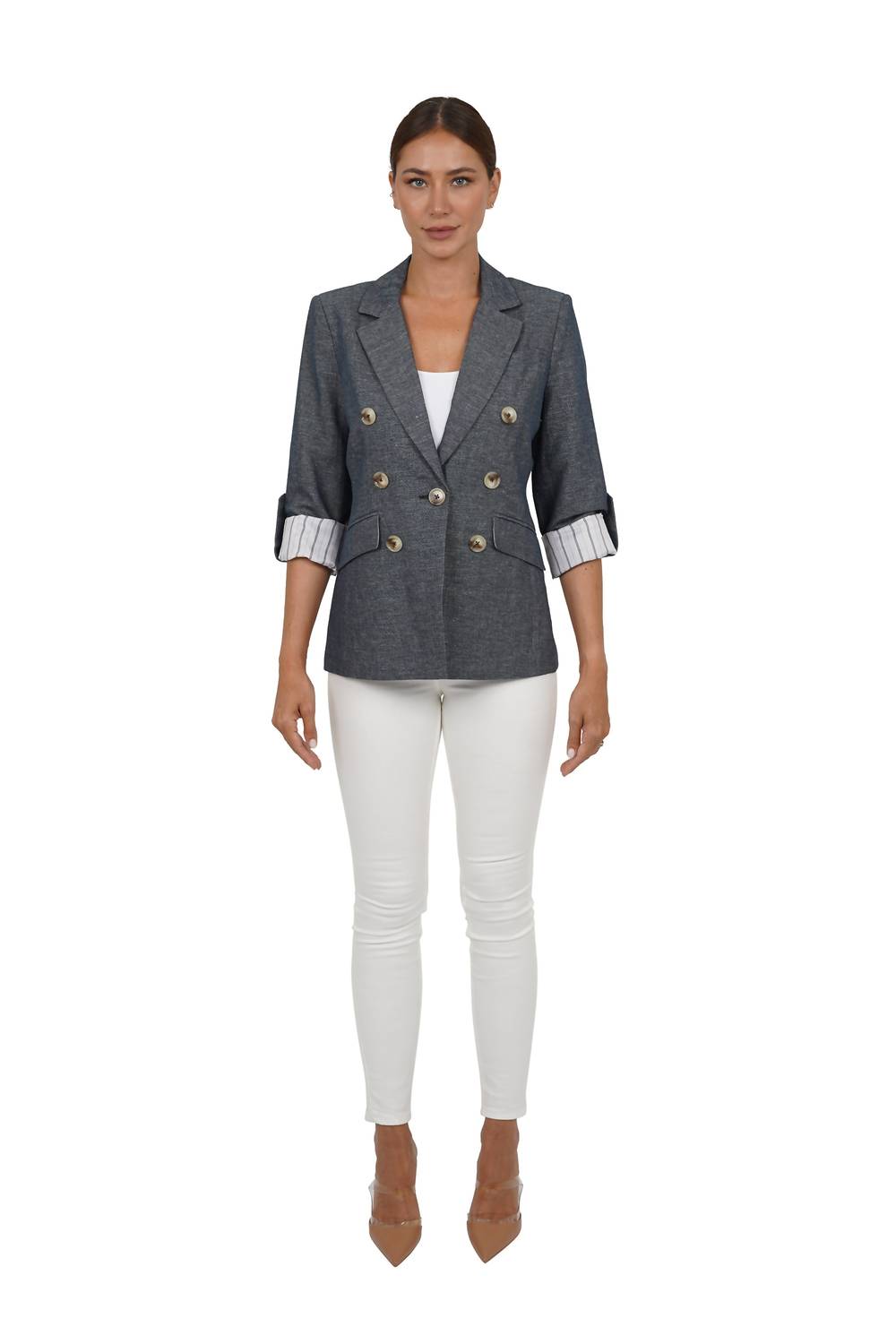 Love Token - Robin Linen Blend Blazer