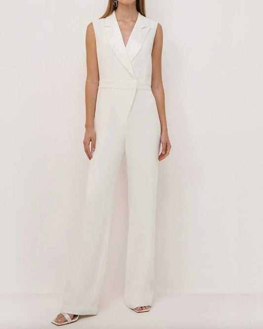 Simkhai - Reyna Crepe Tailored Jumpsuit