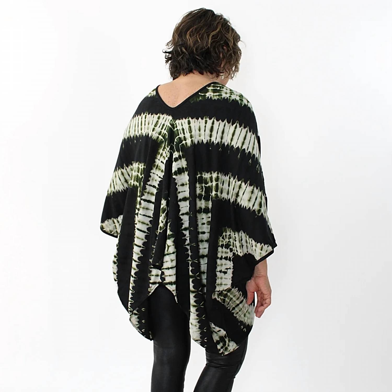 Sylca Designs - Tye Dye Striped Blouse