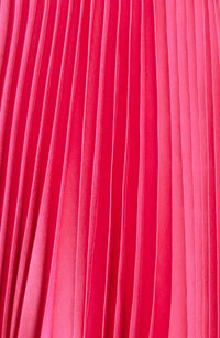 Moon River - Pleated Satin Mini Dress
