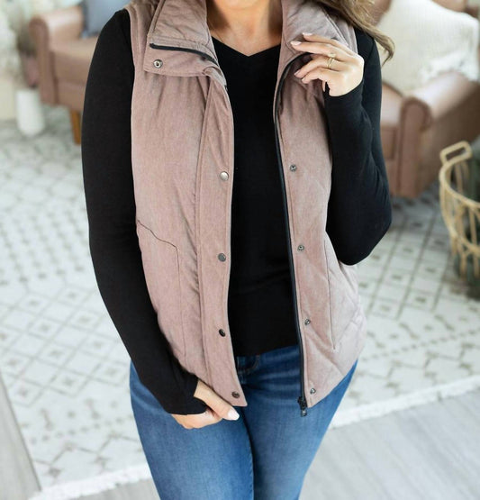 Michelle Mae - Remy Zip Up Vest