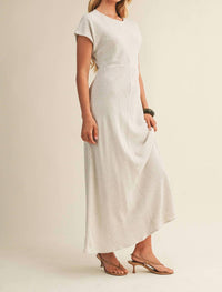 Mustard Seed - Chevron Pinstripe Dress