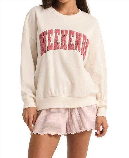 Z Supply - Oversized Weekends Sweatshirt