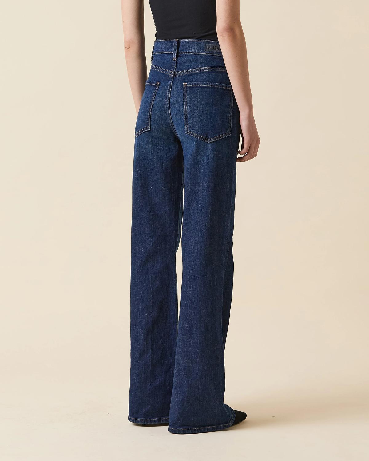 Le Jean Gigi Skinny Flare Jeans in zoe - women's jeans - alternate view