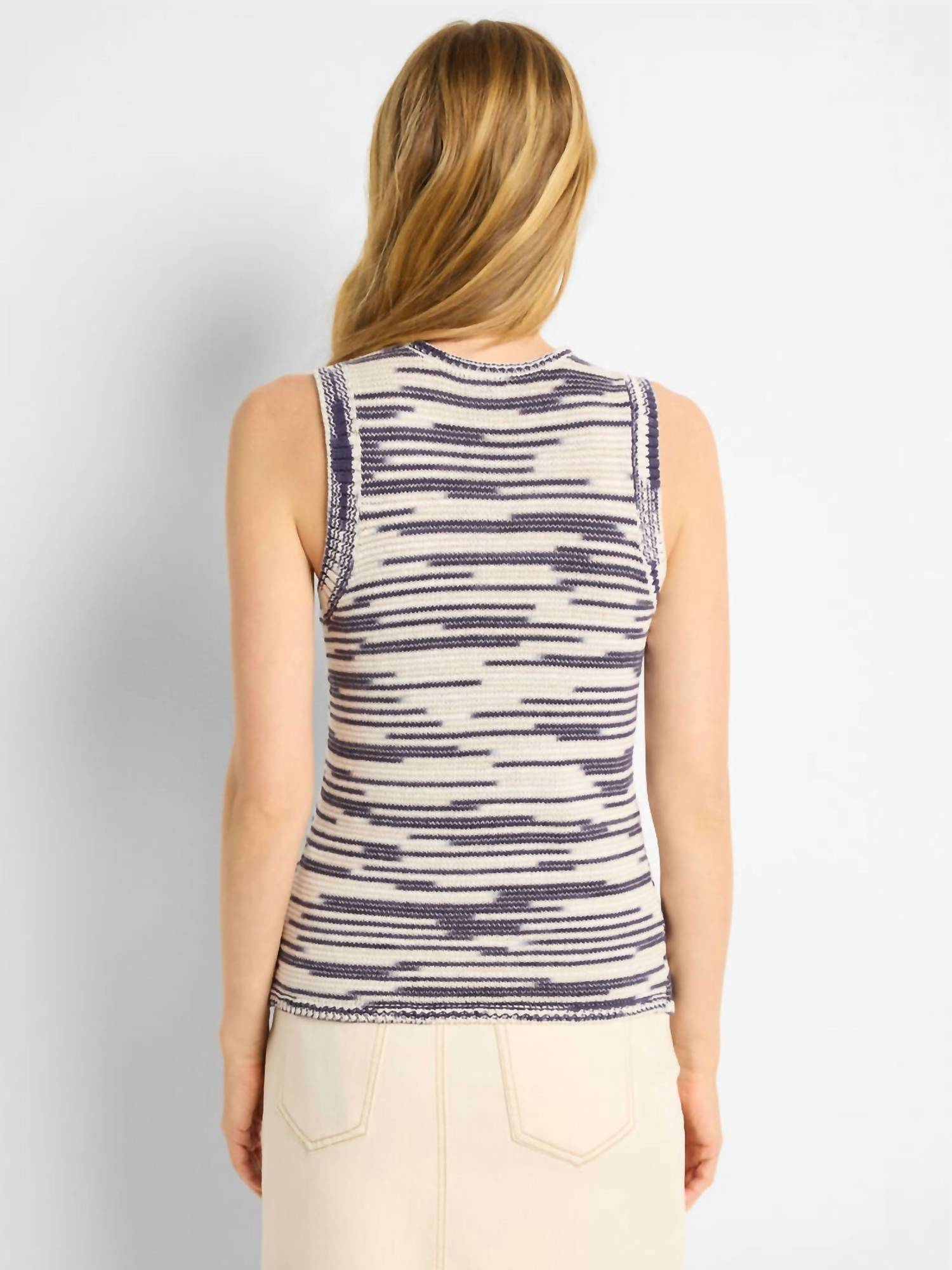 Nic + Zoe - WAVE MIX KNIT TANK