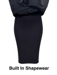 Nue By Shani - Ruffle One Shoulder Dress
