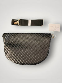 Pretty Simple - Women's Westlyn Diagonal Woven Bum Bag