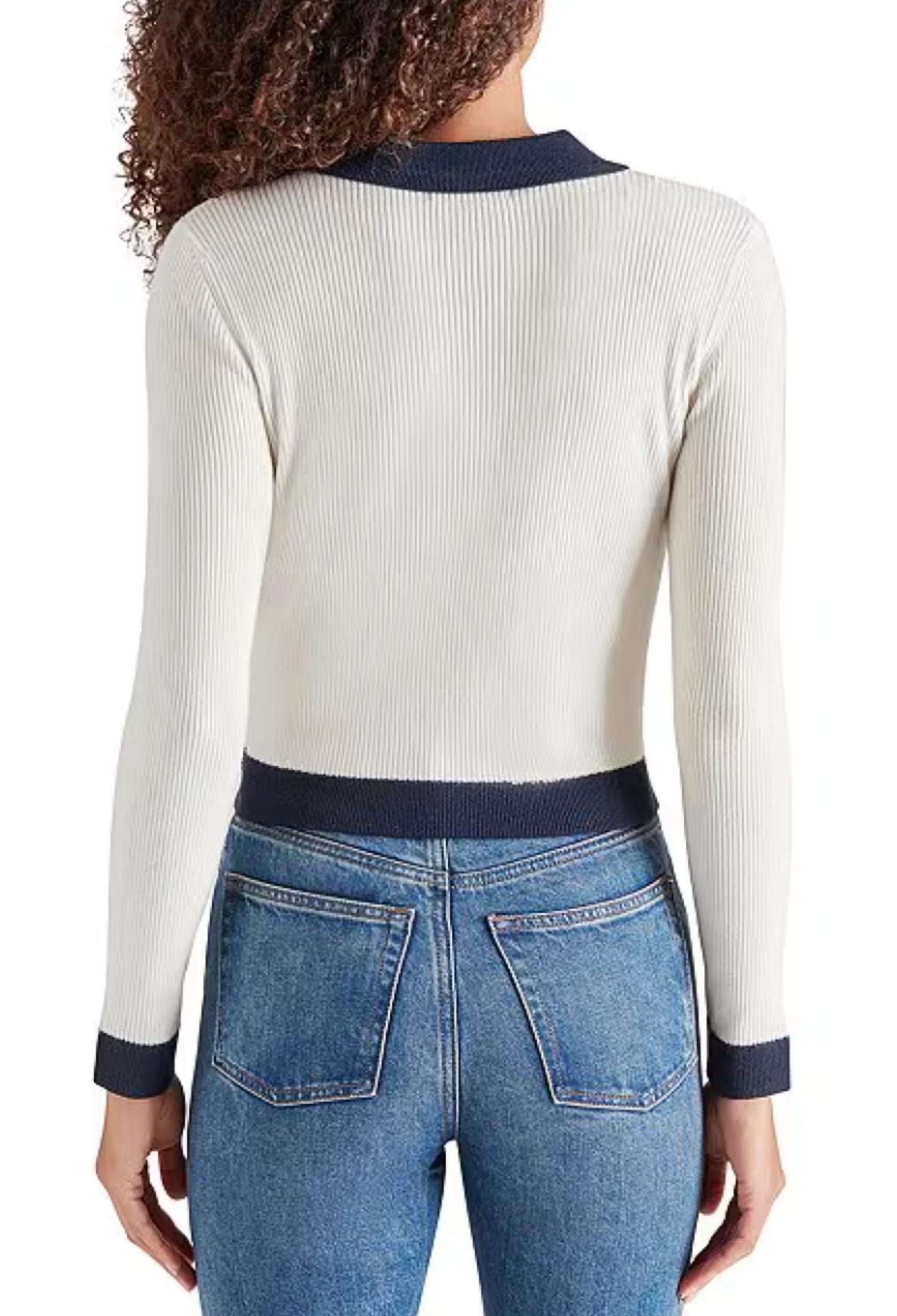Steve Madden - Ayda Button Front Cardigan