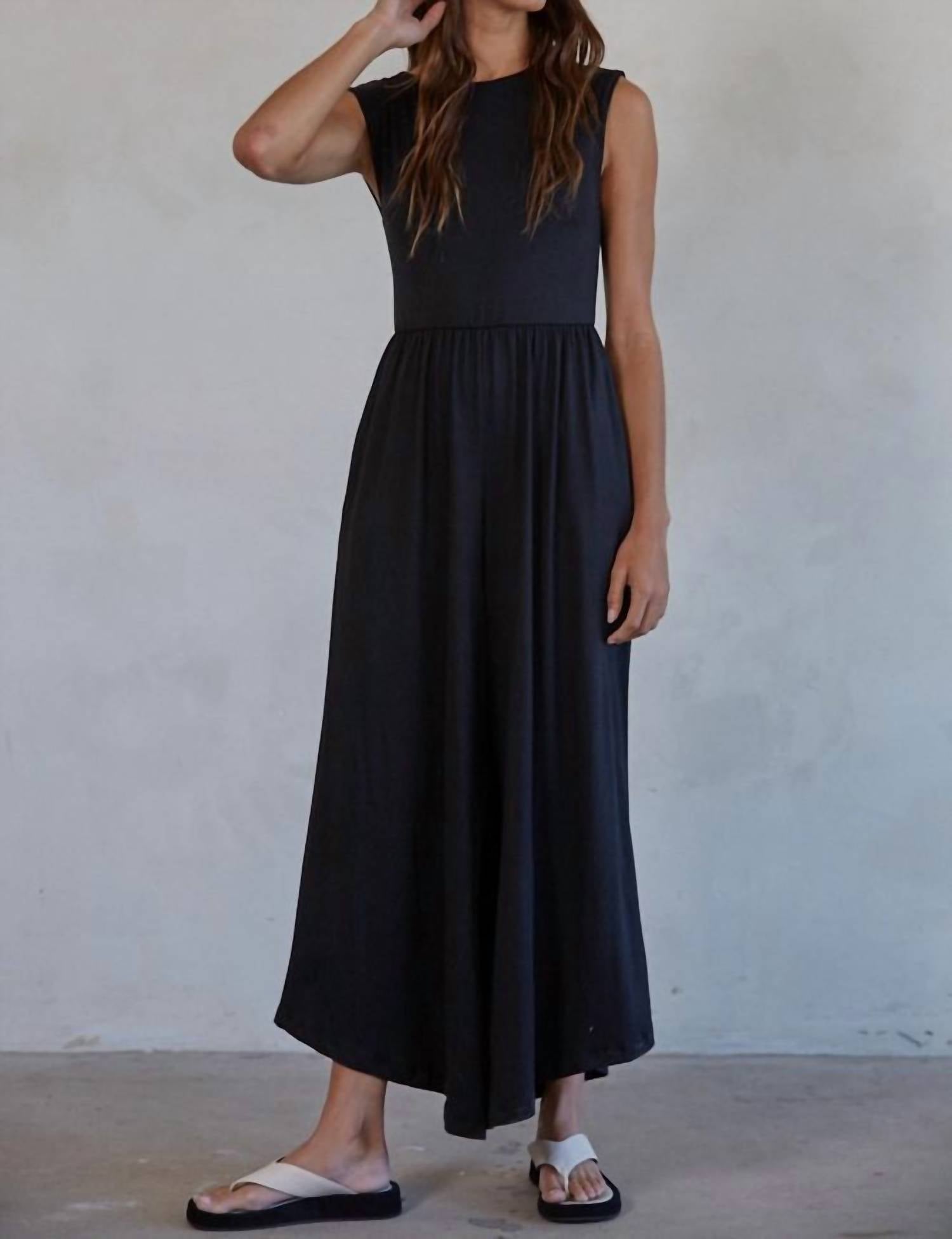 By Together - Open Back Wide Leg Jumpsuit