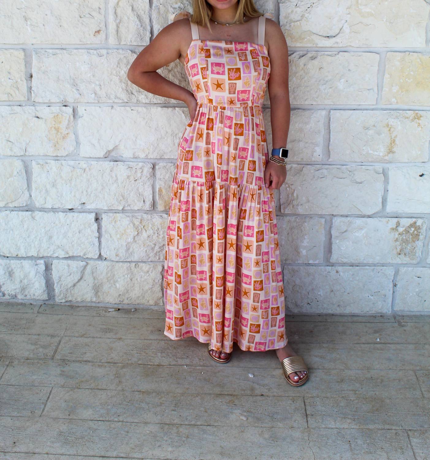 Sincerely Ours - Alexa Sands Beach Maxi Dress