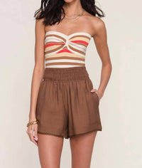 Heartloom - SMOCKED WAIST SHORT