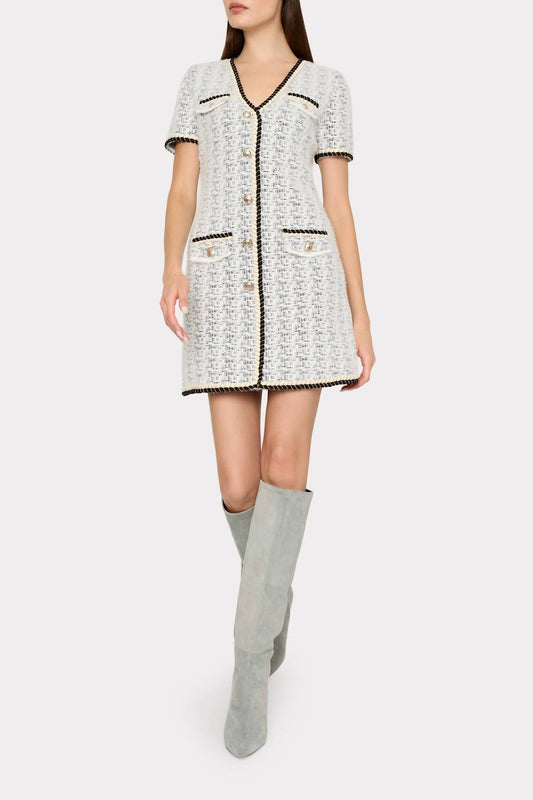 Milly - Braided Mini Dress