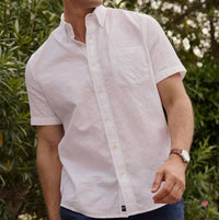 Southern Tide - Fort Fisher Textured Short Sleeve Sport Shirt