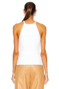Braided Strap Halter Top