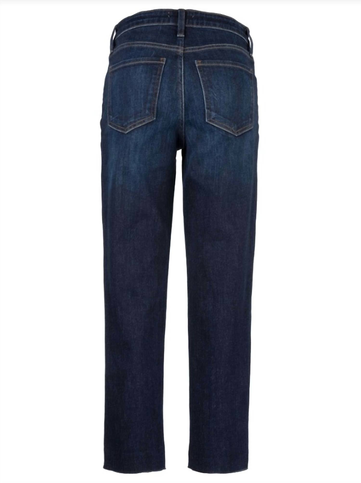 Kut From The Kloth - Women's Reese High Rise Ankle Straight Raw Hem Jeans