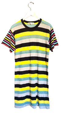 Replica Los Angeles - Mixed Stripe Boyfriend T-shirt Dress