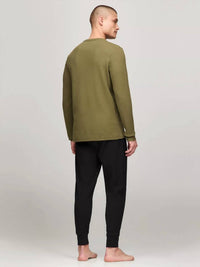 Tommy Hilfiger - Waffle Lounge Long Sleeve Henley Top