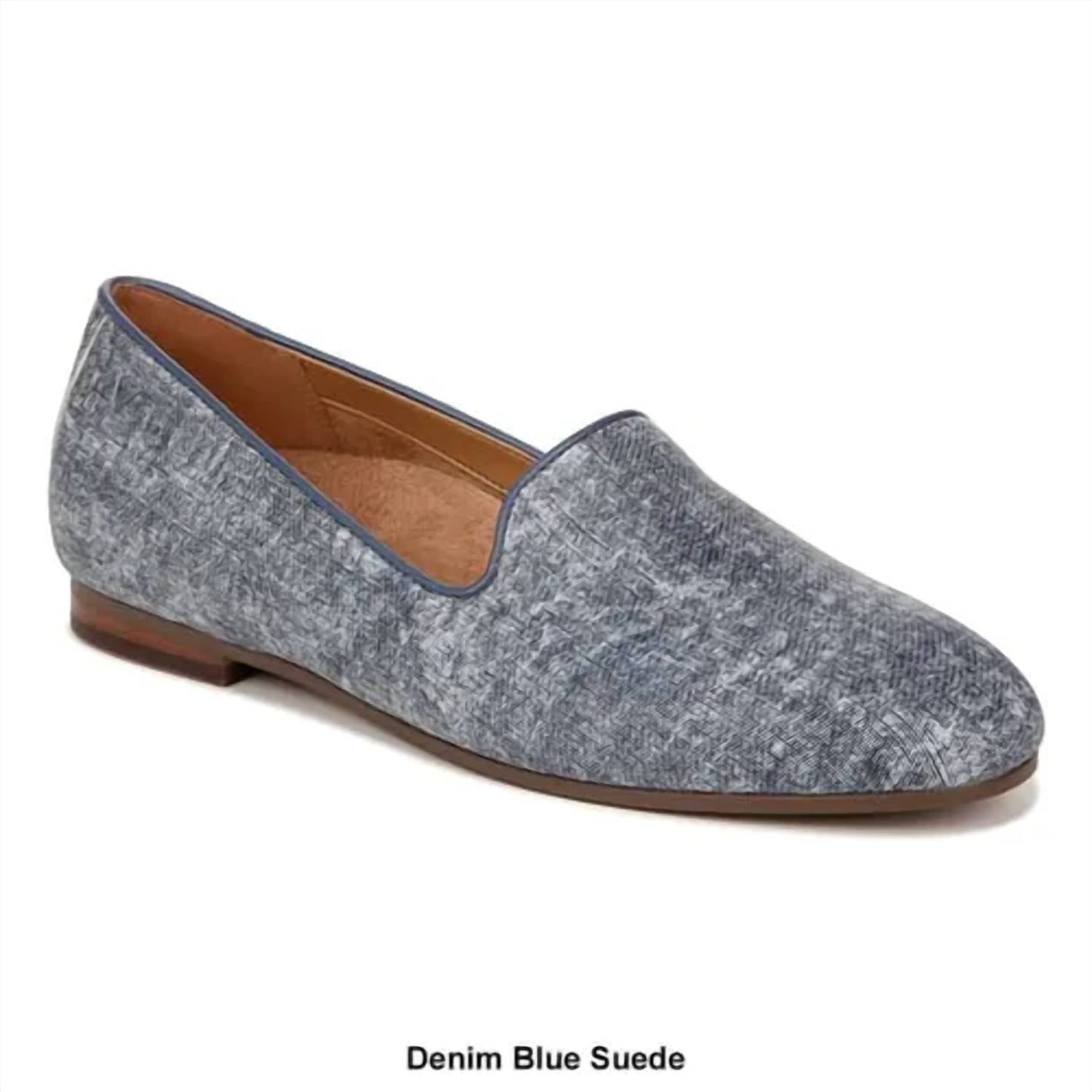 VIONIC WOMEN'S WILLA II SLIP-ON in navy - women's flats - detail view