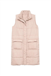 Katydid - Long Quilted Puffer Vest