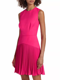 Milly - Haddy Pleated Mini Dress